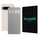 Folie skin SILKASE, pentru Google Pixel 8 Pro, gri ice, protectie spate telefon (Telefoane Google, S1520) by www.silkase.ro