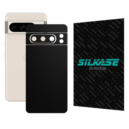 Folie skin SILKASE, pentru Google Pixel 8 Pro, negru mat, protectie spate telefon (Telefoane Google, S1525) by www.silkase.ro
