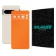 Folie skin SILKASE, pentru Google Pixel 8 Pro, portocaliu mat, protectie spate telefon (Telefoane Google, S1526) by www.silkase.ro