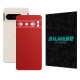 Folie skin SILKASE, pentru Google Pixel 8 Pro, rosu, protectie spate telefon (Telefoane Google, S1527) by www.silkase.ro
