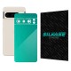 Folie skin SILKASE, pentru Google Pixel 8 Pro, turcoaz metalic, protectie spate telefon (Telefoane Google, S1529) by www.silkase.ro