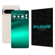 Folie skin SILKASE, pentru Google Pixel 8 Pro, verde emerald, protectie spate telefon (Telefoane Google, S1530) by www.silkase.ro