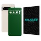 Folie skin SILKASE, pentru Google Pixel 8 Pro, verde inchis mat, protectie spate telefon (Telefoane Google, S1532) by www.silkase.ro