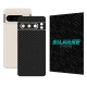 Folie skin SILKASE, pentru Google Pixel 8 Pro, carbon, protectie spate telefon (Telefoane Google, S1516) by www.silkase.ro