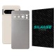 Folie skin SILKASE, pentru Google Pixel 8 Pro, gri deschis, protectie spate telefon (Telefoane Google, S1518) by www.silkase.ro
