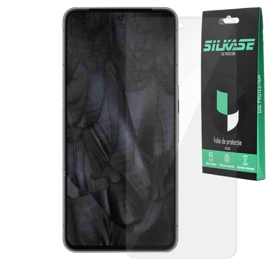 Folie SILKASE pentru Google Pixel 8 Pro, protectie ecran, silicon regenerabil (Telefoane Google, F6212) by www.silkase.ro