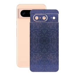 Folie skin SILKASE, pentru Google Pixel 8, albastru hexa, protectie spate telefon