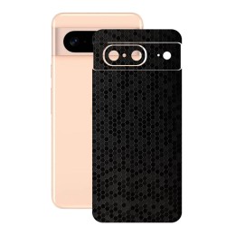 Folie skin SILKASE, pentru Google Pixel 8, negru hexa, protectie spate telefon
