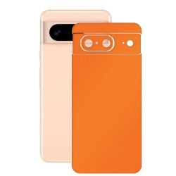 Folie skin SILKASE, pentru Google Pixel 8, portocaliu mat, protectie spate telefon