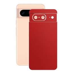 Folie skin SILKASE, pentru Google Pixel 8, rosu, protectie spate telefon