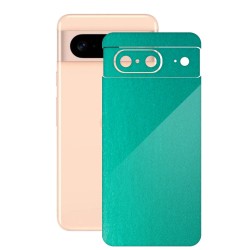 Folie skin SILKASE, pentru Google Pixel 8, turcoaz metalic, protectie spate telefon