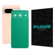 Folie skin SILKASE, pentru Google Pixel 8, turcoaz mat, protectie spate telefon (Telefoane Google, S1499) by www.silkase.ro
