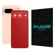 Folie skin SILKASE, pentru Google Pixel 8, rosu, protectie spate telefon (Telefoane Google, S1503) by www.silkase.ro