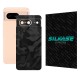 Folie skin SILKASE, pentru Google Pixel 8, camo negru, protectie spate telefon (Telefoane Google, S1490) by www.silkase.ro