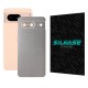 Folie skin SILKASE, pentru Google Pixel 8, gri deschis, protectie spate telefon (Telefoane Google, S1494) by www.silkase.ro