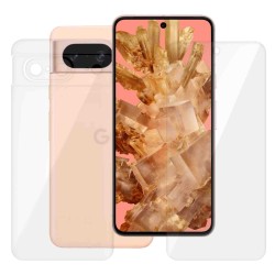 Set 2 folii SILKASE pentru Google Pixel 8, protectie telefon, silicon regenerabil