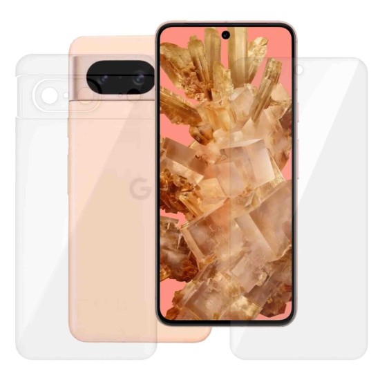 Set 2 folii SILKASE pentru Google Pixel 8, protectie telefon, silicon regenerabil (Telefoane Google, F6205) by www.silkase.ro