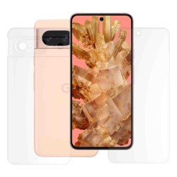Set 2 folii mate SILKASE pentru Google Pixel 8, protectie telefon, silicon
