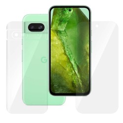 Set 2 folii SILKASE pentru Google Pixel 8a, protectie telefon, silicon regenerabil