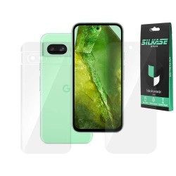 Set 2 folii SILKASE pentru Google Pixel 8a, protectie telefon, silicon regenerabil