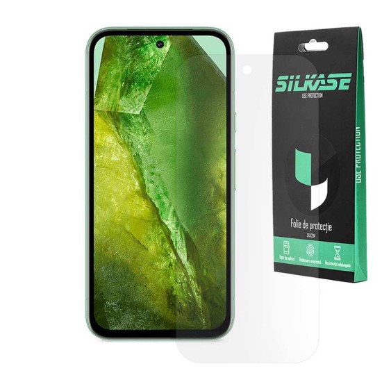 Folie mata SILKASE pentru Google Pixel 8a, protectie ecran, silicon (Telefoane Google, F6992) by www.silkase.ro