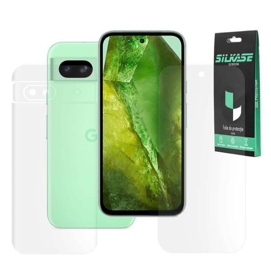Set 2 folii mate SILKASE pentru Google Pixel 8a, protectie telefon, silicon (Telefoane Google, F6994) by www.silkase.ro