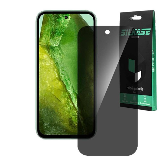 Folie privacy SILKASE pentru Google Pixel 8a, protectie ecran, silicon (Telefoane Google, F6995) by www.silkase.ro