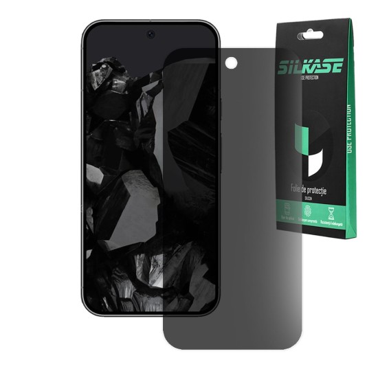 Folie privacy mata SILKASE pentru Google Pixel 9, protectie ecran, silicon (Telefoane Google, F7209) by www.silkase.ro