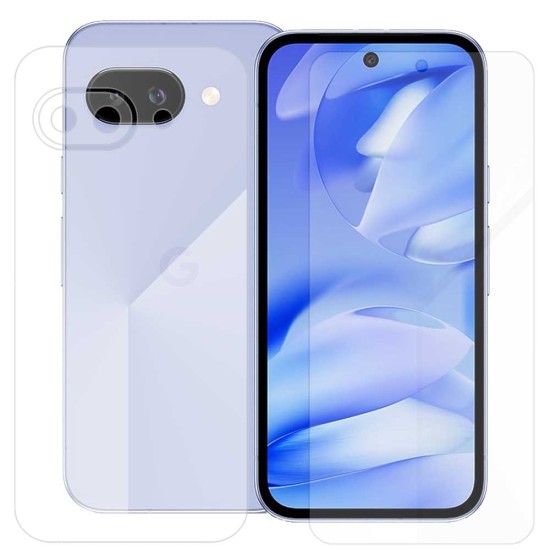 Set 2 folii SILKASE pentru Google Pixel 9a, protectie telefon, silicon regenerabil (Pixel 9a, F7492) by www.silkase.ro