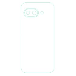 Folie spate SILKASE pentru Google Pixel 9a, protectie spate, silicon regenerabil