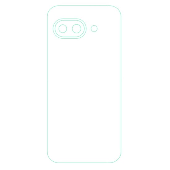 Folie spate SILKASE pentru Google Pixel 9a, protectie spate, silicon regenerabil (Pixel 9a, F7491) by www.silkase.ro