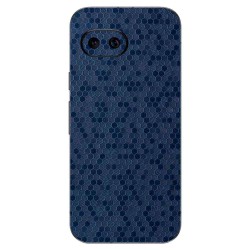 Folie skin SILKASE pentru Google Pixel 9a, protectie spate telefon, albastru hexa