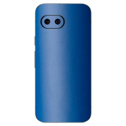 Folie skin SILKASE pentru Google Pixel 9a, protectie spate telefon, albastru inchis mat