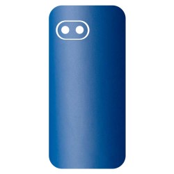 Folie skin SILKASE pentru Google Pixel 9a, protectie spate telefon, albastru inchis mat