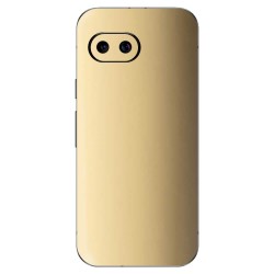 Folie skin SILKASE pentru Google Pixel 9a, protectie spate telefon, bej lucios