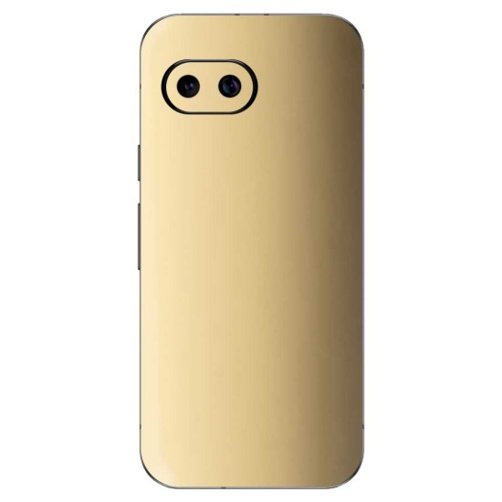 Folie skin SILKASE pentru Google Pixel 9a, protectie spate telefon, bej lucios (Pixel 9a, S2095) by www.silkase.ro