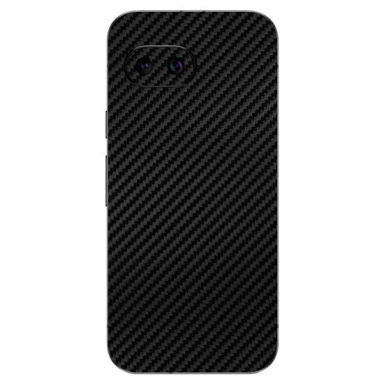 Folie skin SILKASE pentru Google Pixel 9a, protectie spate telefon, carbon (Pixel 9a, S2097) by www.silkase.ro