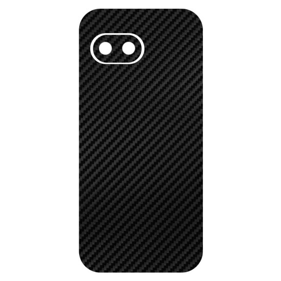 Folie skin SILKASE pentru Google Pixel 9a, protectie spate telefon, carbon (Pixel 9a, S2097) by www.silkase.ro