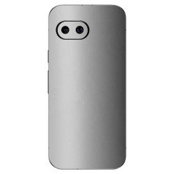 Folie skin SILKASE pentru Google Pixel 9a, protectie spate telefon, gri mat