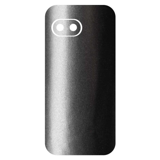 Folie skin SILKASE pentru Google Pixel 9a, protectie spate telefon, gunmetal gri inchis (Pixel 9a, S2112) by www.silkase.ro