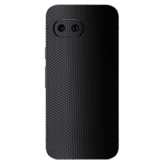 Folie skin SILKASE pentru Google Pixel 9a, protectie spate telefon, matrix negru (Pixel 9a, S2119) by www.silkase.ro