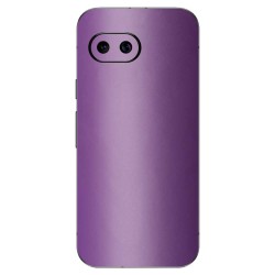 Folie skin SILKASE pentru Google Pixel 9a, protectie spate telefon, mov mat