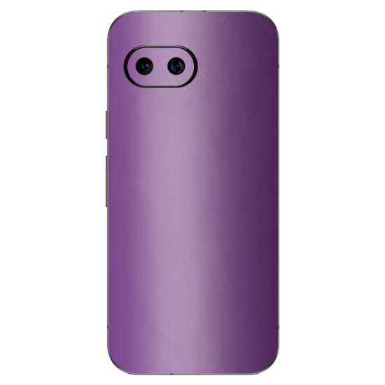 Folie skin SILKASE pentru Google Pixel 9a, protectie spate telefon, mov mat (Pixel 9a, S2109) by www.silkase.ro