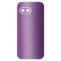 Folie skin SILKASE pentru Google Pixel 9a, protectie spate telefon, mov mat