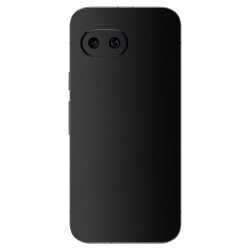 Folie skin SILKASE pentru Google Pixel 9a, protectie spate telefon, negru mat