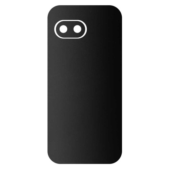 Folie skin SILKASE pentru Google Pixel 9a, protectie spate telefon, negru mat (Pixel 9a, S2107) by www.silkase.ro