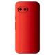 Folie skin SILKASE pentru Google Pixel 9a, protectie spate telefon, rosu lucios (Pixel 9a, S2116) by www.silkase.ro