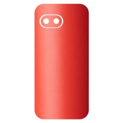 Folie skin SILKASE pentru Google Pixel 9a, protectie spate telefon, rosu mat
