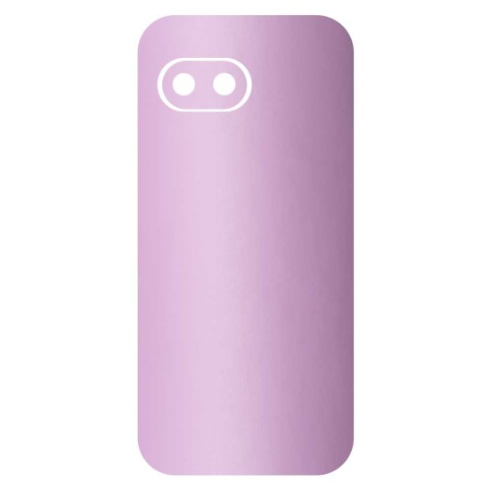 Folie skin SILKASE pentru Google Pixel 9a, protectie spate telefon, roz deschis mat (Pixel 9a, S2105) by www.silkase.ro