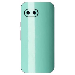 Folie skin SILKASE pentru Google Pixel 9a, protectie spate telefon, turcoaz lucios